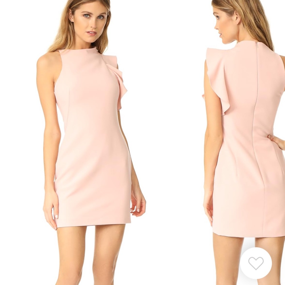 Black Halo Pabla minidress in Pink